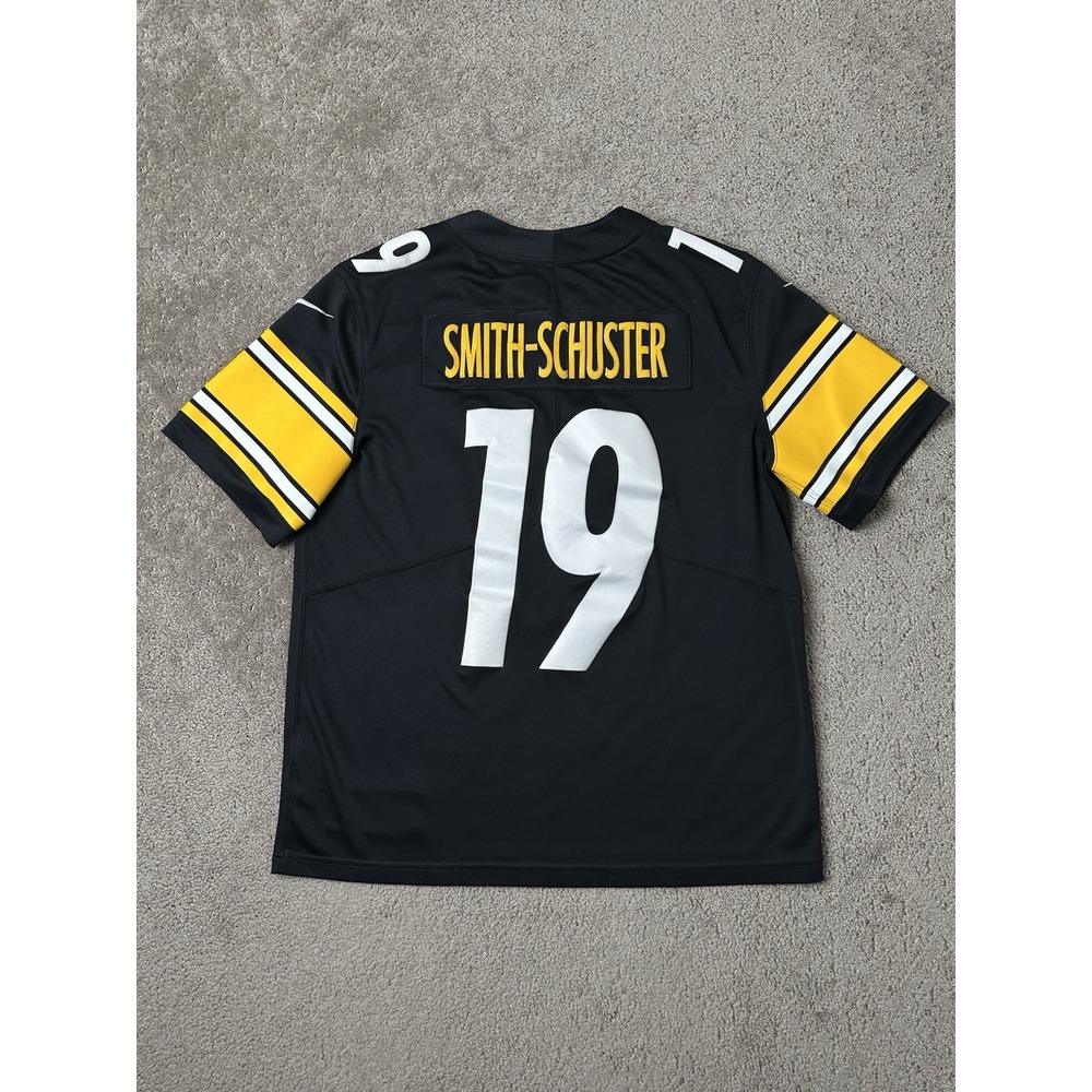Mens Jersey Nike Pittsburgh Steelers #17 Juju Smith-Schuster NFL Football Size L